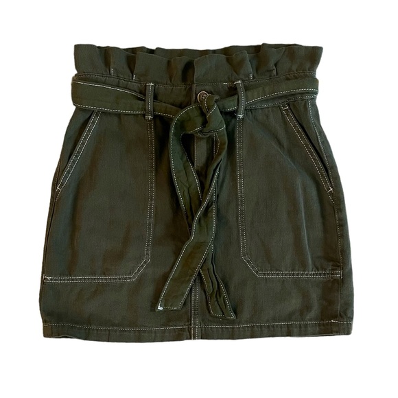 Free People Splendor in the Grass Paperbag Waist Skirt - Picture 8 of 12